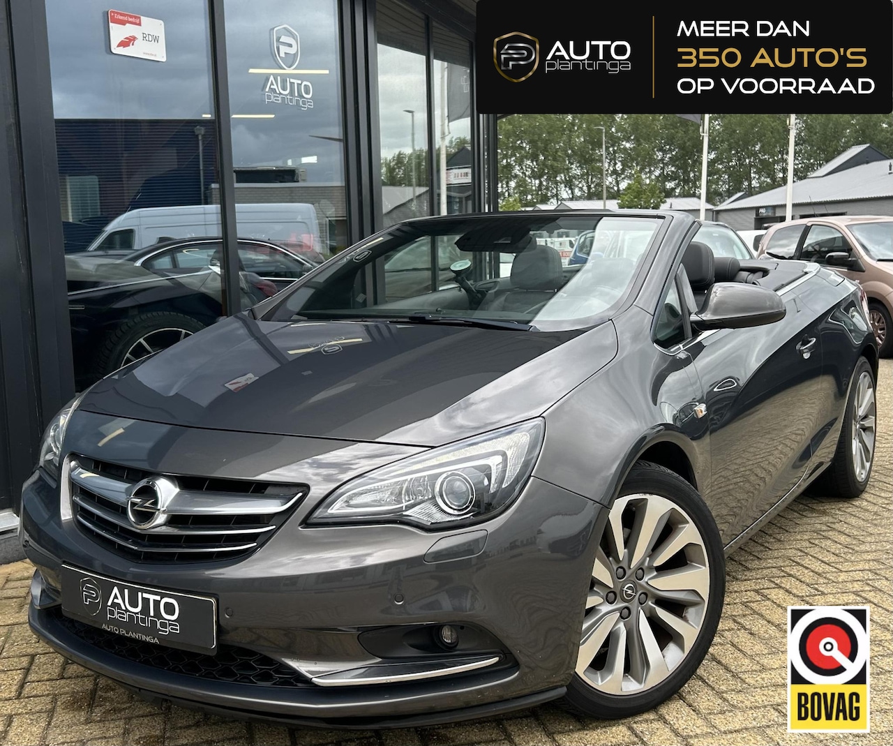Opel Cascada - 1.4 Turbo ecoFLEX Cosmo 140PK | Cabrio | Lederen Bekleding | Luxe Stoelen | Stoelverwarmin - AutoWereld.nl