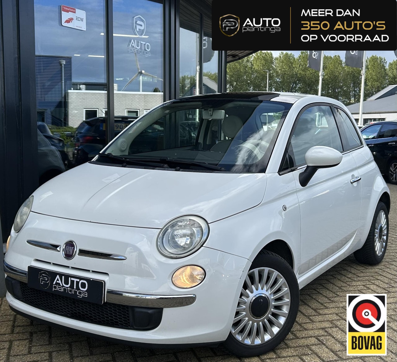 Fiat 500 - 0.9 TwinAir Lounge 86PK | AUTOMAAT | NL AUTO | Pano | Airco | 2 Sleutels | Volledige Onder - AutoWereld.nl
