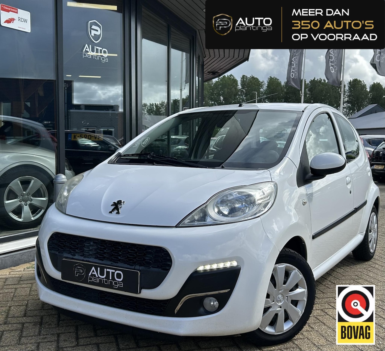 Peugeot 107 - 1.0 Active | Dealeronderhouden | NL AUTO | 2e Eigenaar | Airco  | 2 Sleutels | Led Dagrijv - AutoWereld.nl