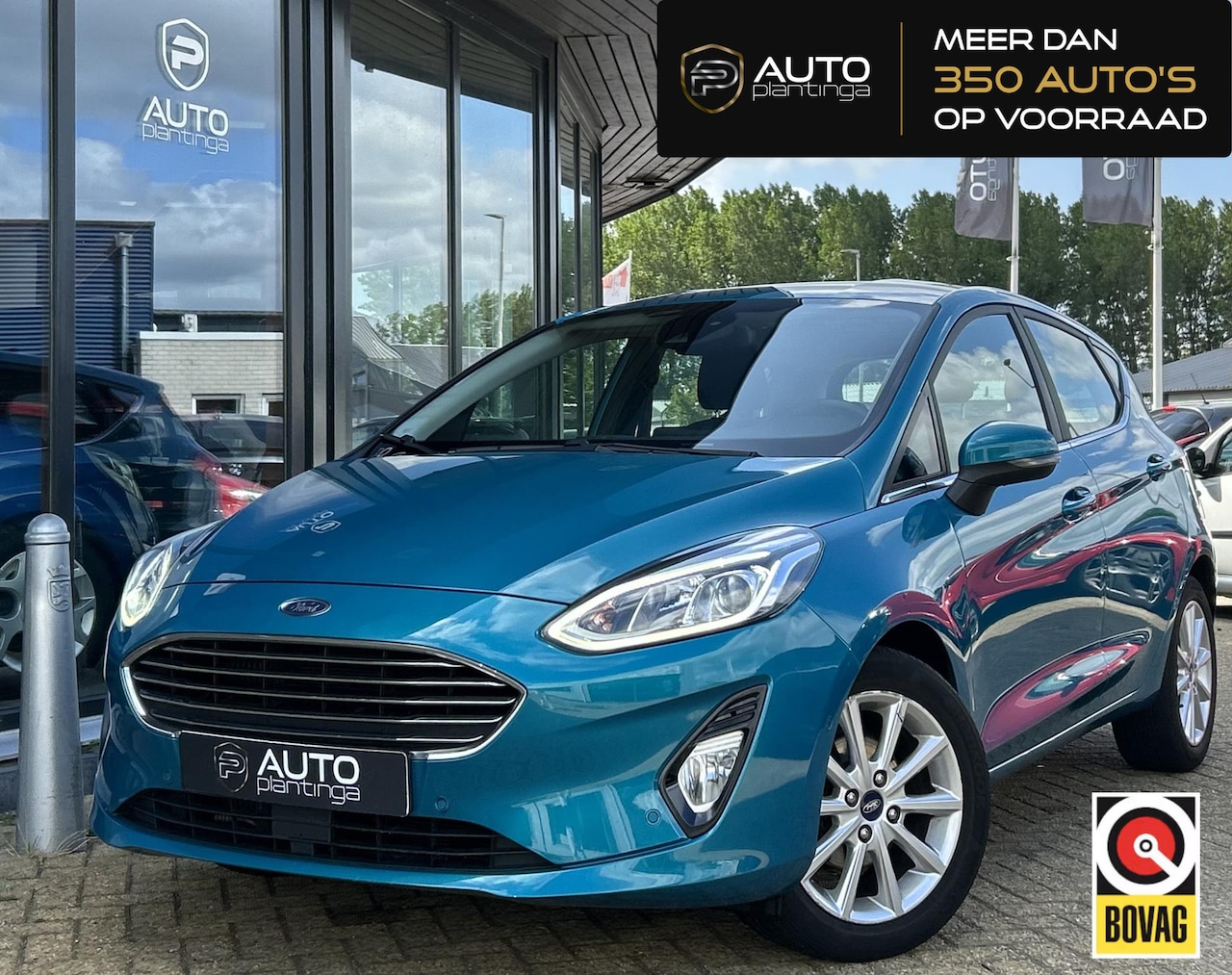 Ford Fiesta - 1.0 EcoBoost Titanium 101PK | LUXE | Achteruitrijcamera | B&O Audio | Climate Control | Na - AutoWereld.nl