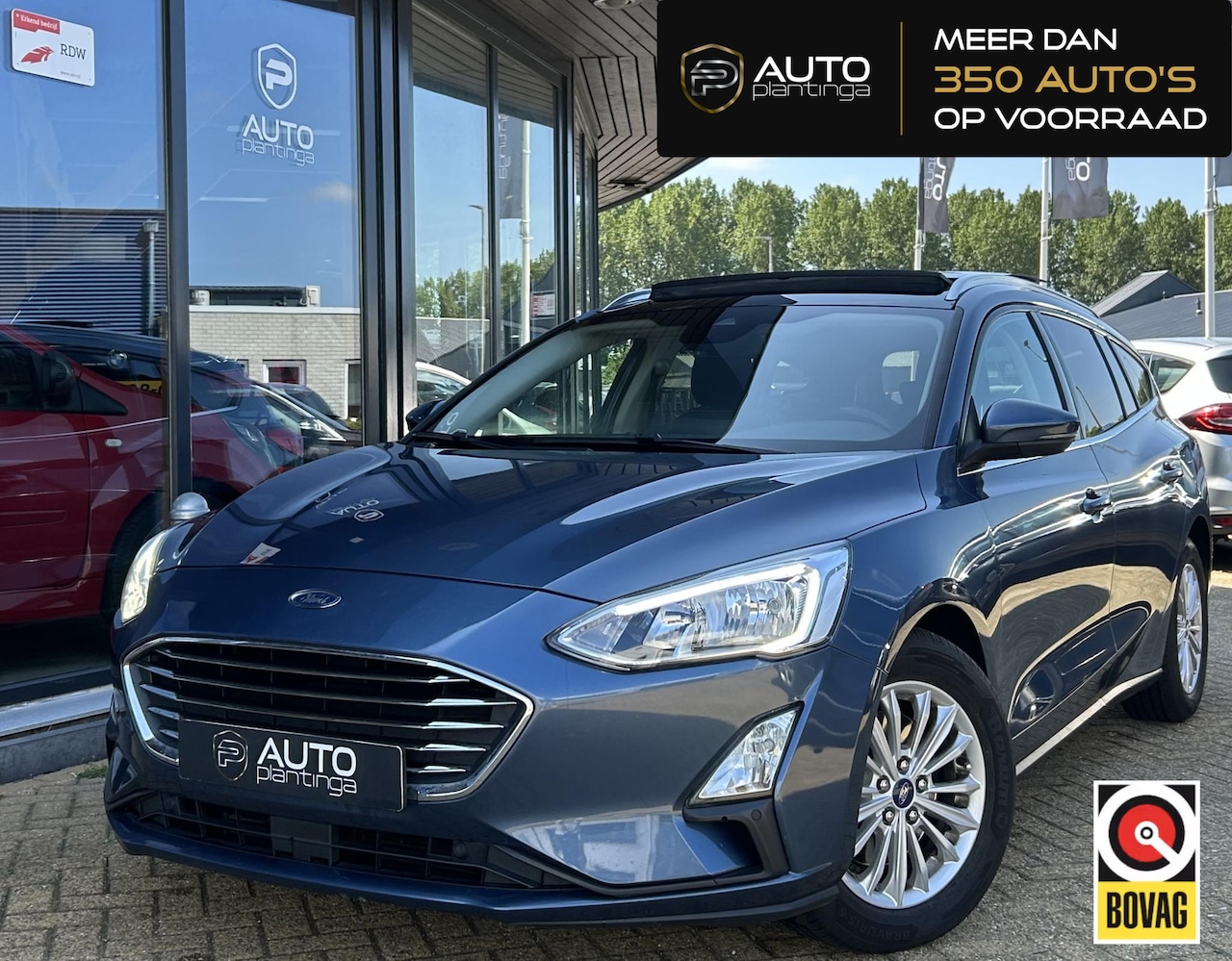 Ford Focus Wagon - 1.0 EcoBoost Titanium Business 125PK | PANO | 2e Eigenaar | NL AUTO | Onderhoudshistorie | - AutoWereld.nl