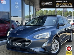 Ford Focus Wagon - 1.0 EcoBoost Titanium Business 125PK | PANO | 2e Eigenaar | NL AUTO | Onderhoudshistorie |