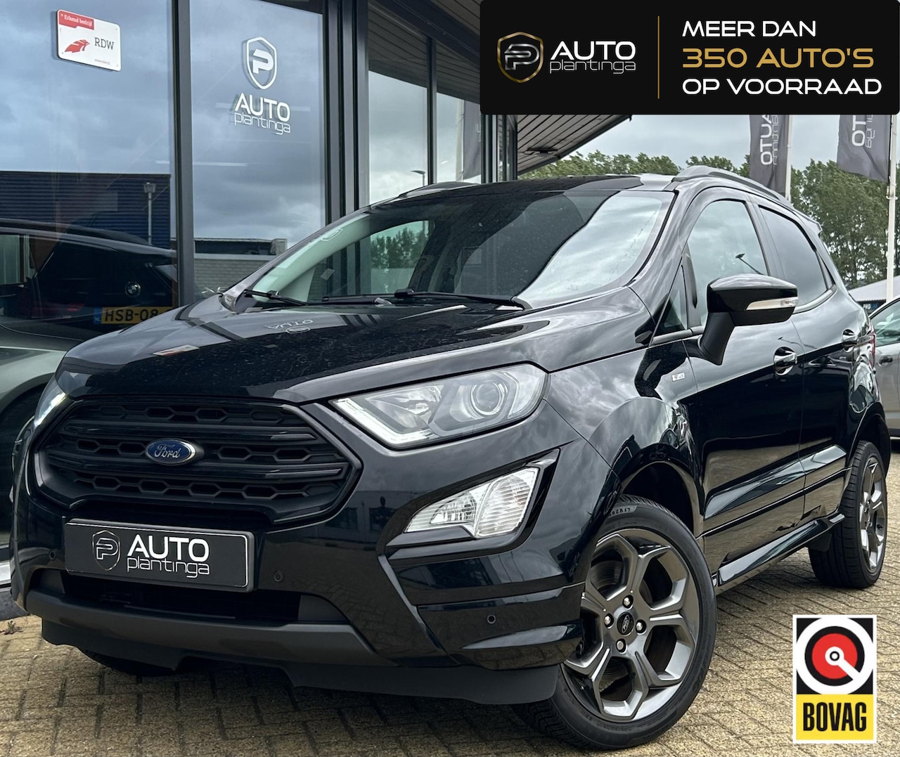 Ford EcoSport - 1.0 EcoBoost ST-Line Black 125PK | ZEER NETTE STAAT | BOMVOL | NIEUWE D-RIEM + BEURT | Ach - AutoWereld.nl