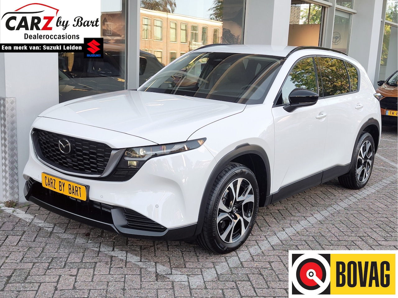 Mazda CX-5 - 2.5 E-SKYACTIV G 141 M HYBRID CENTRE-LINE AUT. Stuur- en Stoelverwarming | Keyless | Trekh - AutoWereld.nl