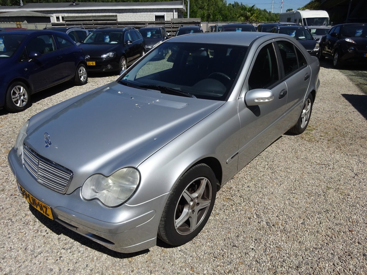 Mercedes-Benz C-klasse - 180 K. Elegance elegance compressor airco trekhaak - AutoWereld.nl
