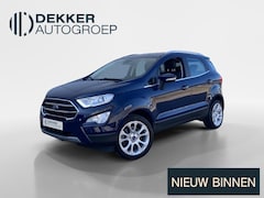 Ford EcoSport - 1.0 EcoBoost 125 pk Titanium Apple Carplay/Android Auto - 17" lichtmetalen velgen - Half l