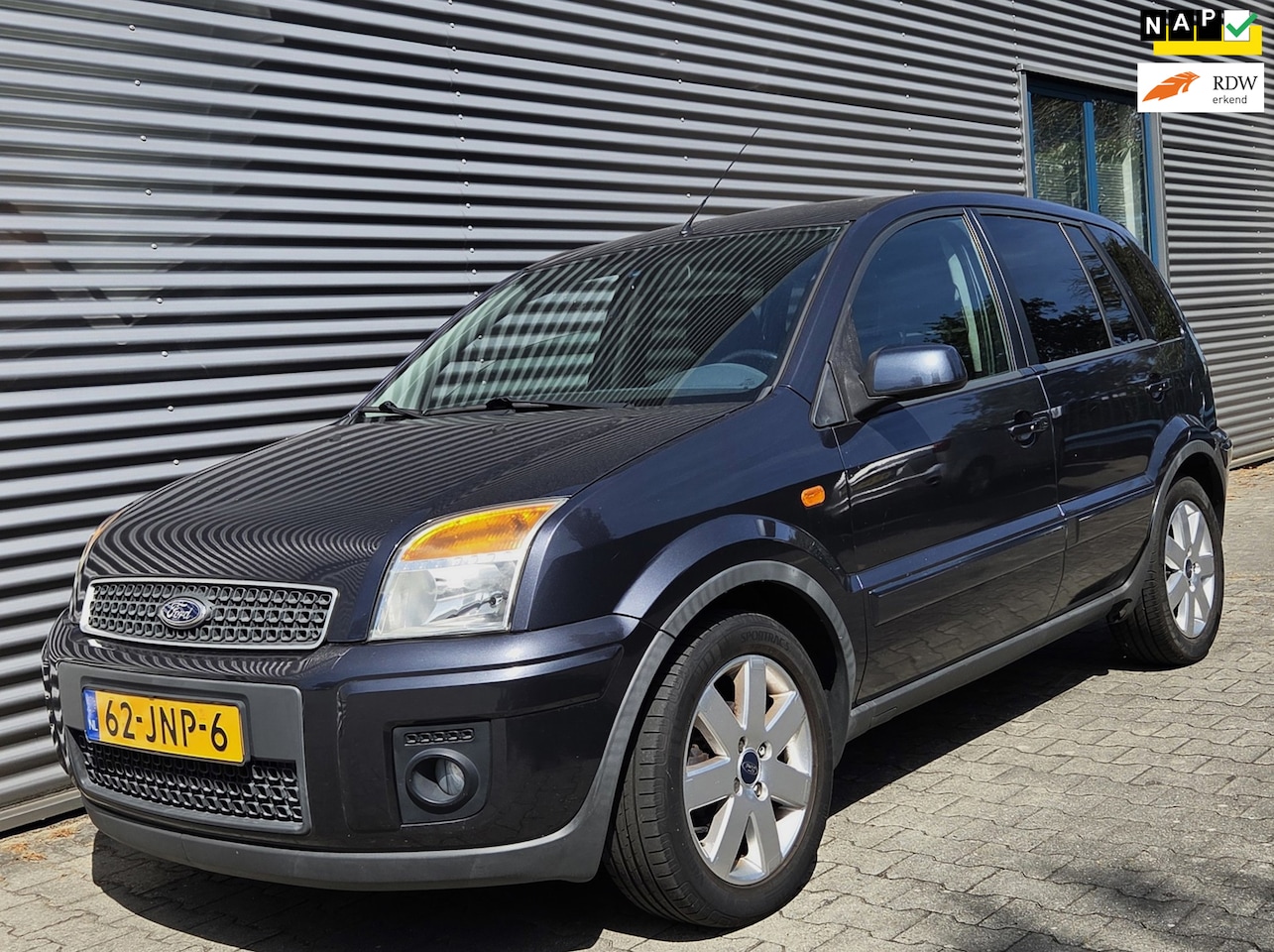 Ford Fusion - 1.6-16V Futura 07-2009 Grijs Metallic 121dkm NAP!! APK NIEUW!! - AutoWereld.nl