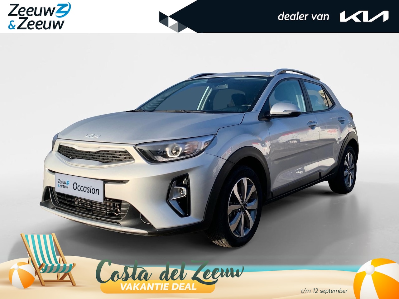 Kia Stonic - 1.0 T-GDi DynamicLine | Climate control | Cruise Control | Camera | LM Velgen | Apple Carp - AutoWereld.nl