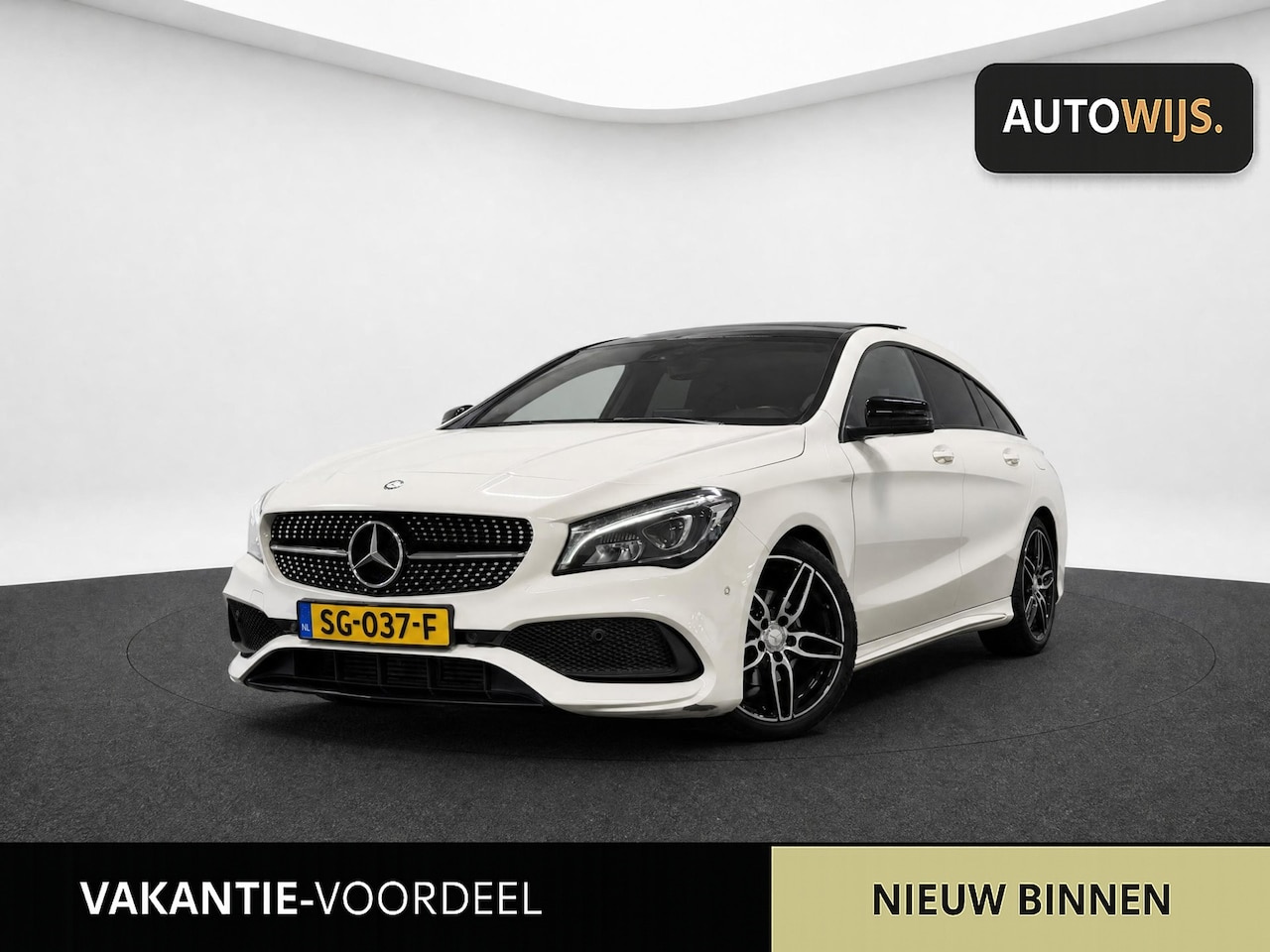 Mercedes-Benz CLA-klasse Shooting Brake - 200 Ambition|AMG|PANO|AUT|H&K|CLIMA|CAMERA - AutoWereld.nl