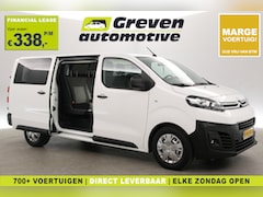 Citroën Jumpy - 2.0 BlueHDI 145PK L3H1 | Marge | DC | 6 Zits | Airco | Cruise | Carplay | 2xSchuifdeur