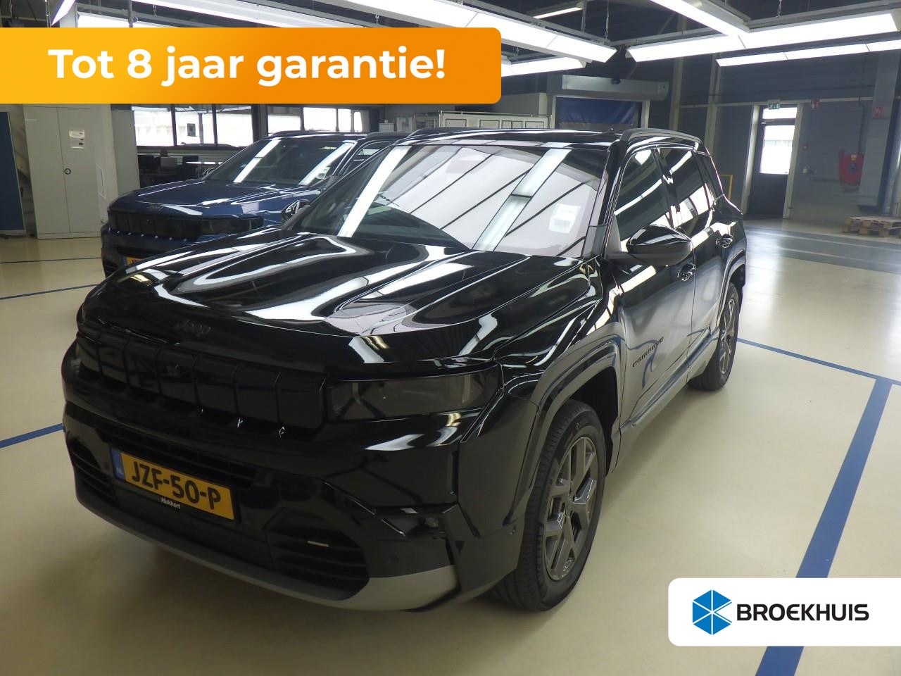 Jeep Compass - 1.2 e-Hybrid First Edition Tot 8 Jaar Garantie! | Schuif-/Kanteldak | Massage | Elektr. St - AutoWereld.nl