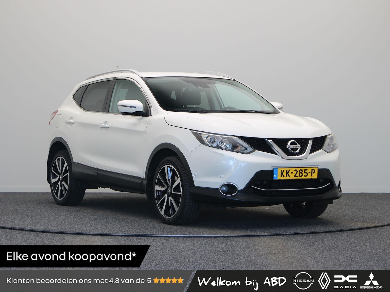Nissan Qashqai - 1.6 Tekna | Abd Onderhouden | Trekhaak | 1500kg Trekgewicht | Stoelverwarming | - AutoWereld.nl