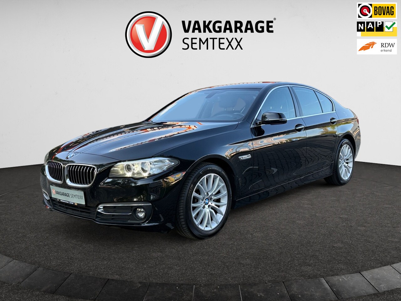 BMW 5-serie - 520i Luxury Edition | Zeer Netjes | Distributieketting Verv. | Leder | Clima | Cruise | PD - AutoWereld.nl