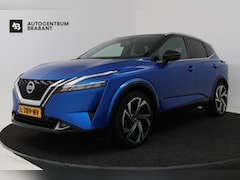 Nissan Qashqai - 1.3 MHEV Xtronic Tekna Plus (PANO, TREKHAAK, CAMERA, STUUR-/STOELVERWARMING, ELEKT. STOELE