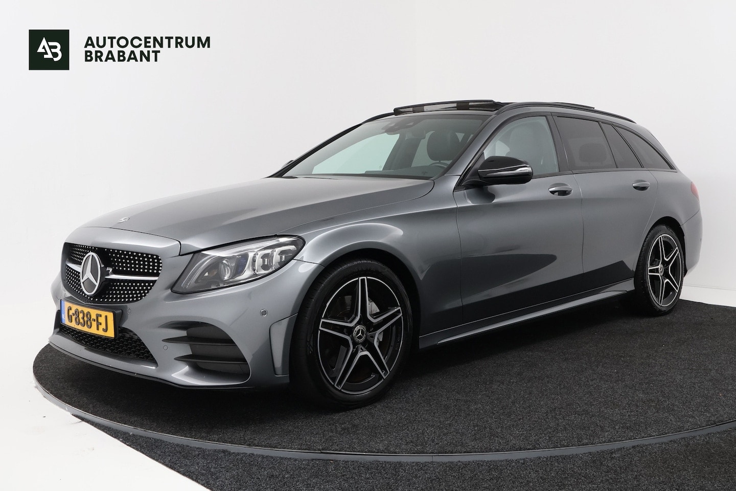 Mercedes-Benz C-klasse Estate - 200 Business Solution AMG (PANORAMADAK, SFEERVERLICHTING, MULTIBEAM KOPLAMPEN, DIGITALE CO - AutoWereld.nl