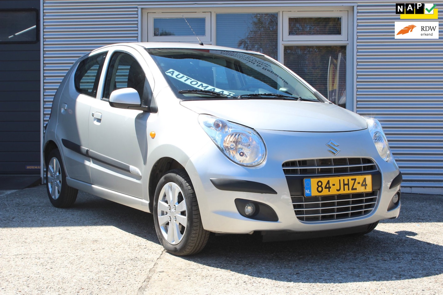 Suzuki Alto - 1.0 Exclusive 5-deurs Automaat, 61dkm! nl-auto, nap, boekjes, 2x sleutel, nieuwe apk en on - AutoWereld.nl