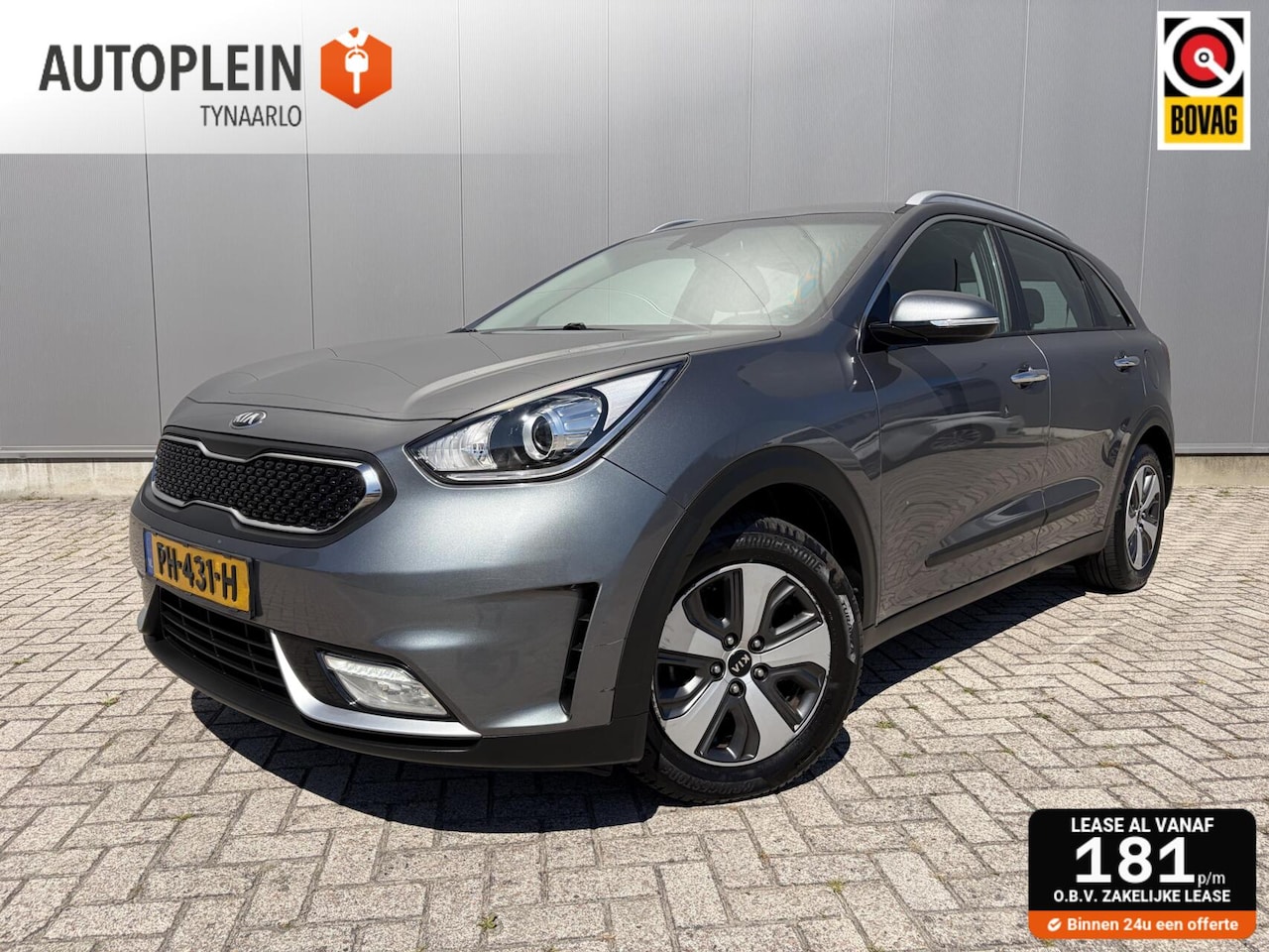 Kia Niro - 1.6 GDi Hybrid DynamicLine 1e eig|Dealer OH|Trekhaak|Carplay|Camera - AutoWereld.nl