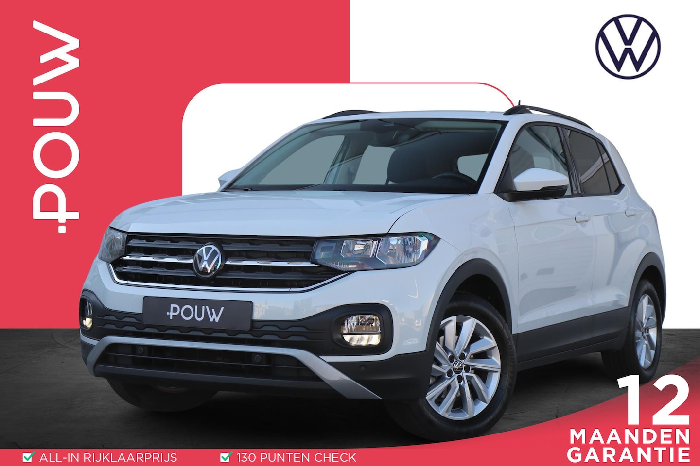 Volkswagen T-Cross - 1.0 TSI 95 pk Life | Trekhaak | Apple Carplay/Android Auto | Parkeersensoren | Adaptive Cr - AutoWereld.nl