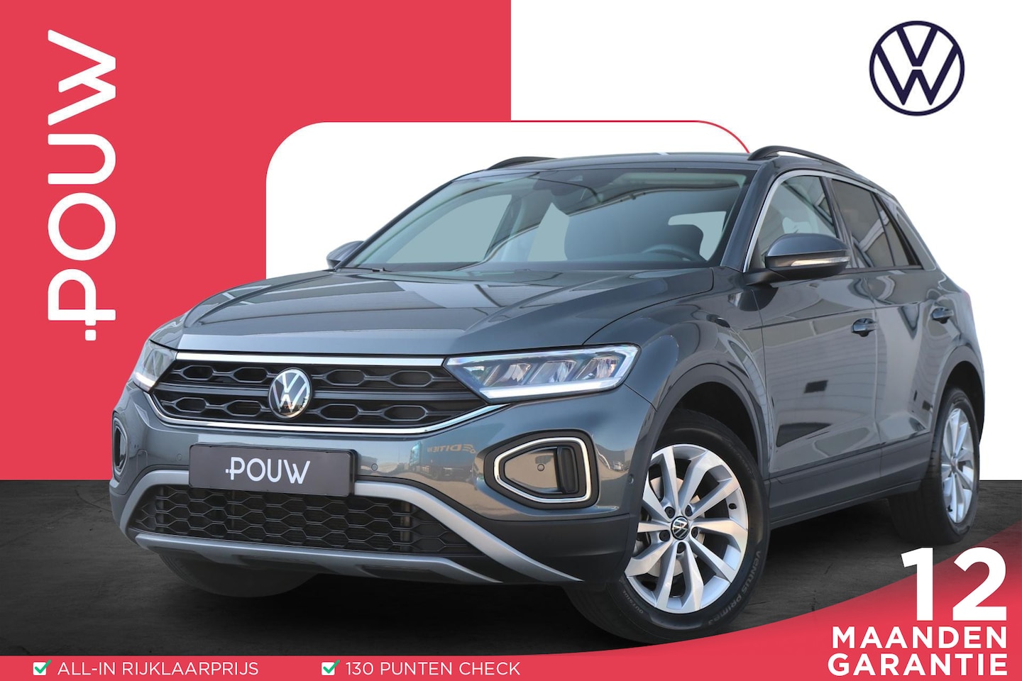 Volkswagen T-Roc - 1.0 TSI 115pk Life Edition | Apple Carplay/Android Auto | Keyless | Achteruitrijcamera | A - AutoWereld.nl
