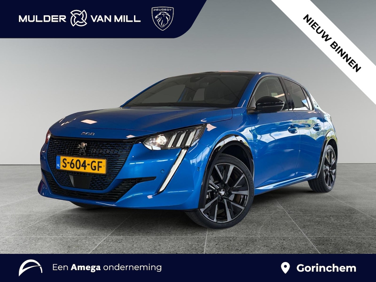 Peugeot e-208 - GT Pack EV 3-FASEN 50kWh 136pk | ALCANTARA | TWO-TONE | STOELVERW. | NAVI | CAMERA | 17" L - AutoWereld.nl