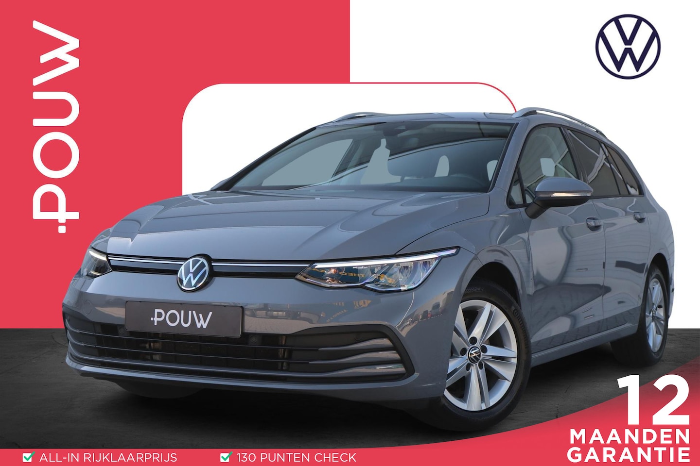 Volkswagen Golf Variant - 1.0 TSI 110pk Life | Navigatie | Achteruitrijcamera | Apple Carplay & Android Auto - AutoWereld.nl