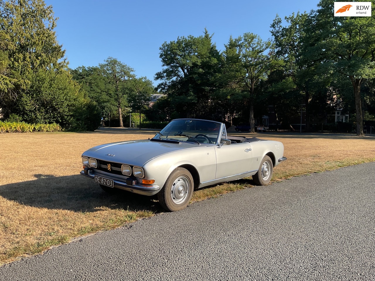Peugeot 504 - 2.0 Cabrio Inj. 2.0 Cabrio Inj., ‘69, erg origin., mooi en goed! - AutoWereld.nl