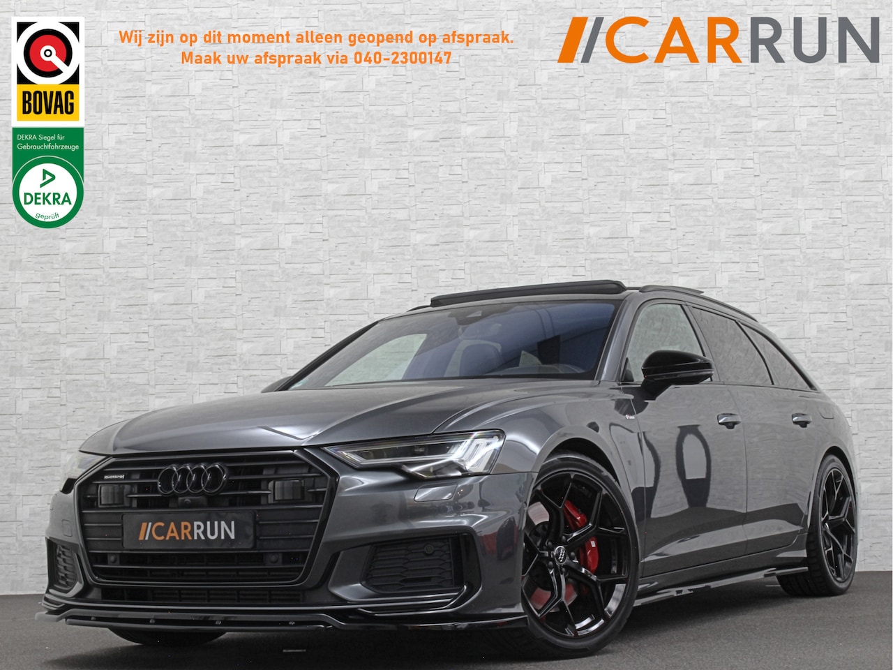 Audi A6 Avant - 55 TFSI e Quattro Competition S-Line | #RS-Stoelen | Panorama | Soft-Close | 360 Camera | - AutoWereld.nl