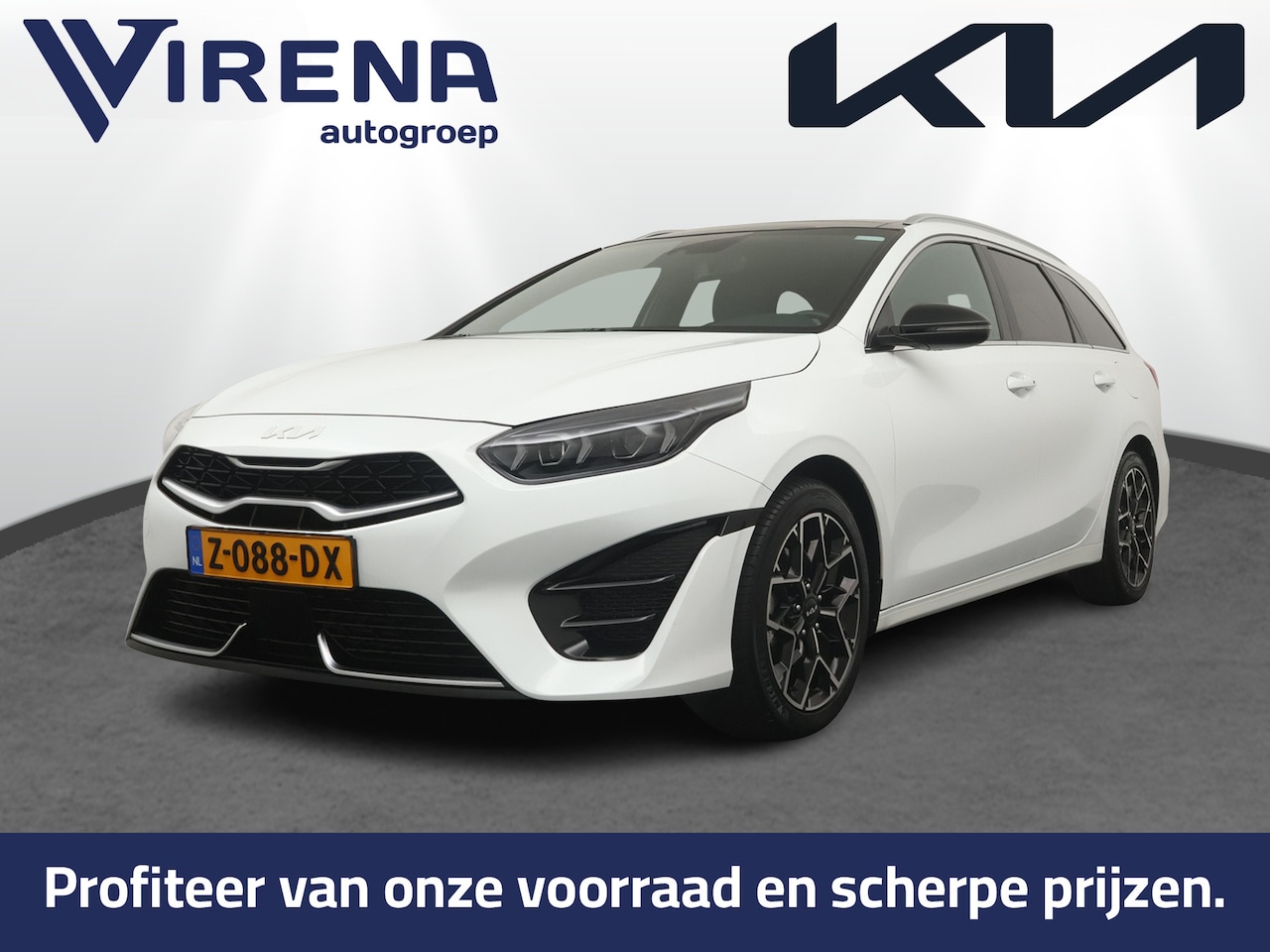 Kia Cee'd Sportswagon - Ceed 1.5 T-GDi GT-Line Automaat - Climate Control - Kantel / Schuifdak - Navigatie - Achte - AutoWereld.nl