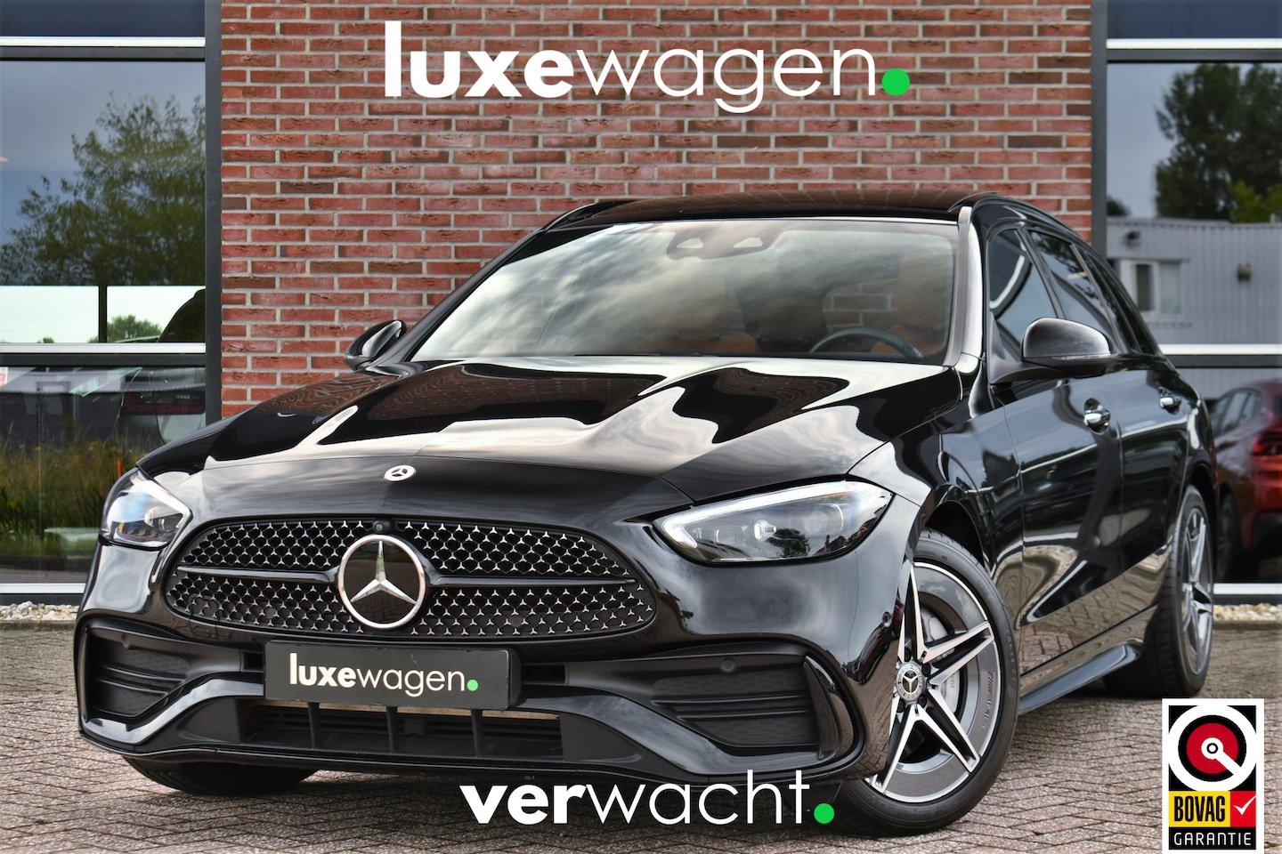 Mercedes-Benz C-klasse Estate - 300 e AMG Line Distronic Night Leder laser-LED - AutoWereld.nl