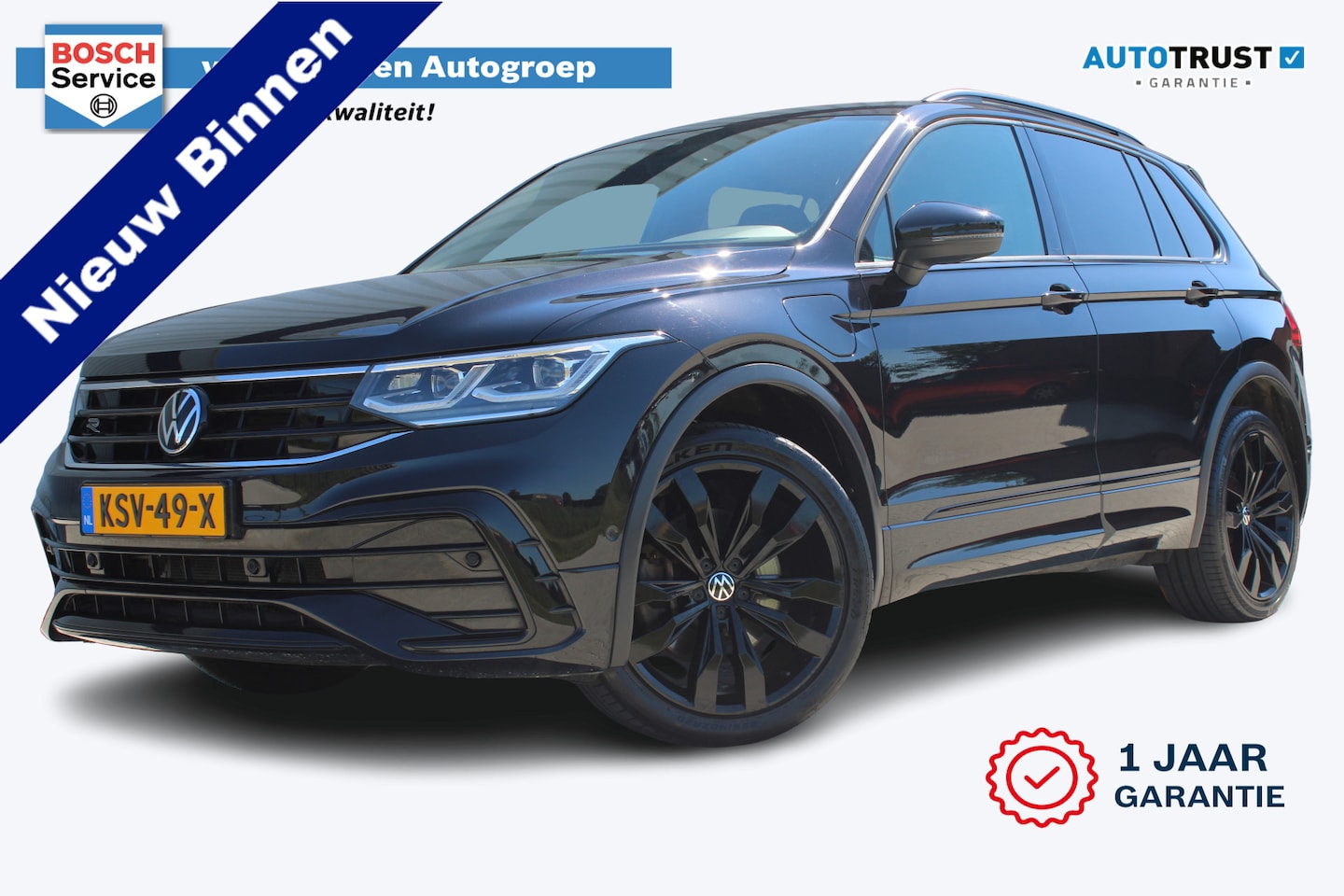 Volkswagen Tiguan - 1.4 TSI eHybrid R-Line Business+ | Incl. 12 maanden garantie | 100% dealer onderhouden | S - AutoWereld.nl