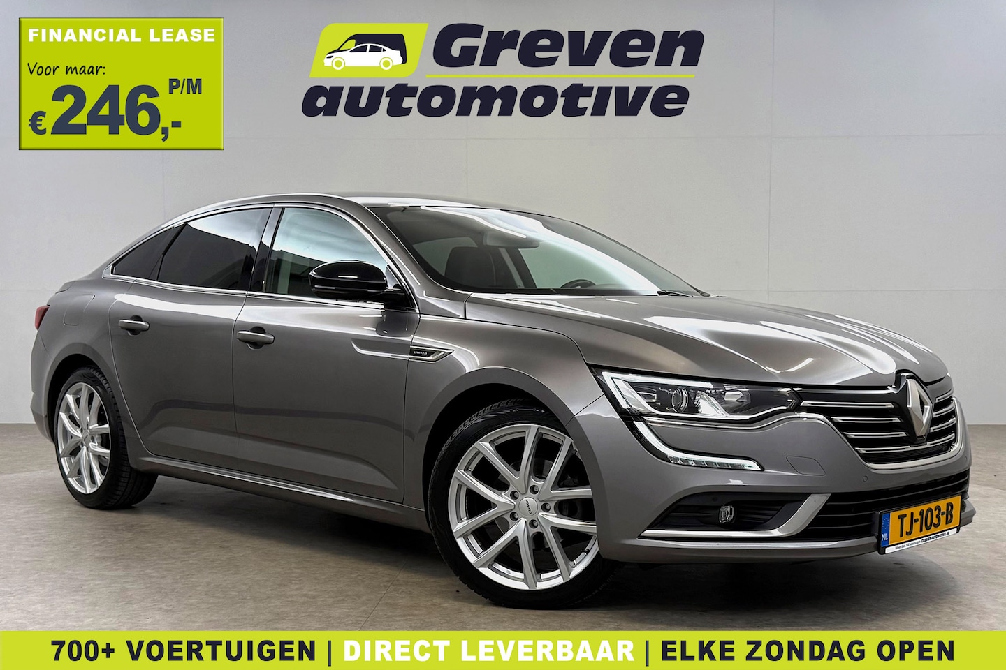 Renault Talisman - 1.6 TCe Limited | Cruise | Carplay | Trekhaak | LED | Navi | Clima | Parkeersens. - AutoWereld.nl