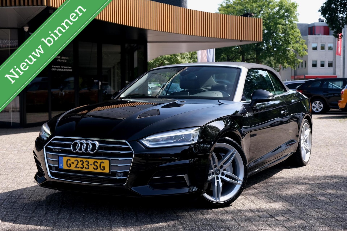 Audi A5 Cabriolet - 2.0 TFSI quattro Sport Pro Line S|Rijklaar!|Stoelverwarming|Clima|Cruise|Dealeronderhouden - AutoWereld.nl