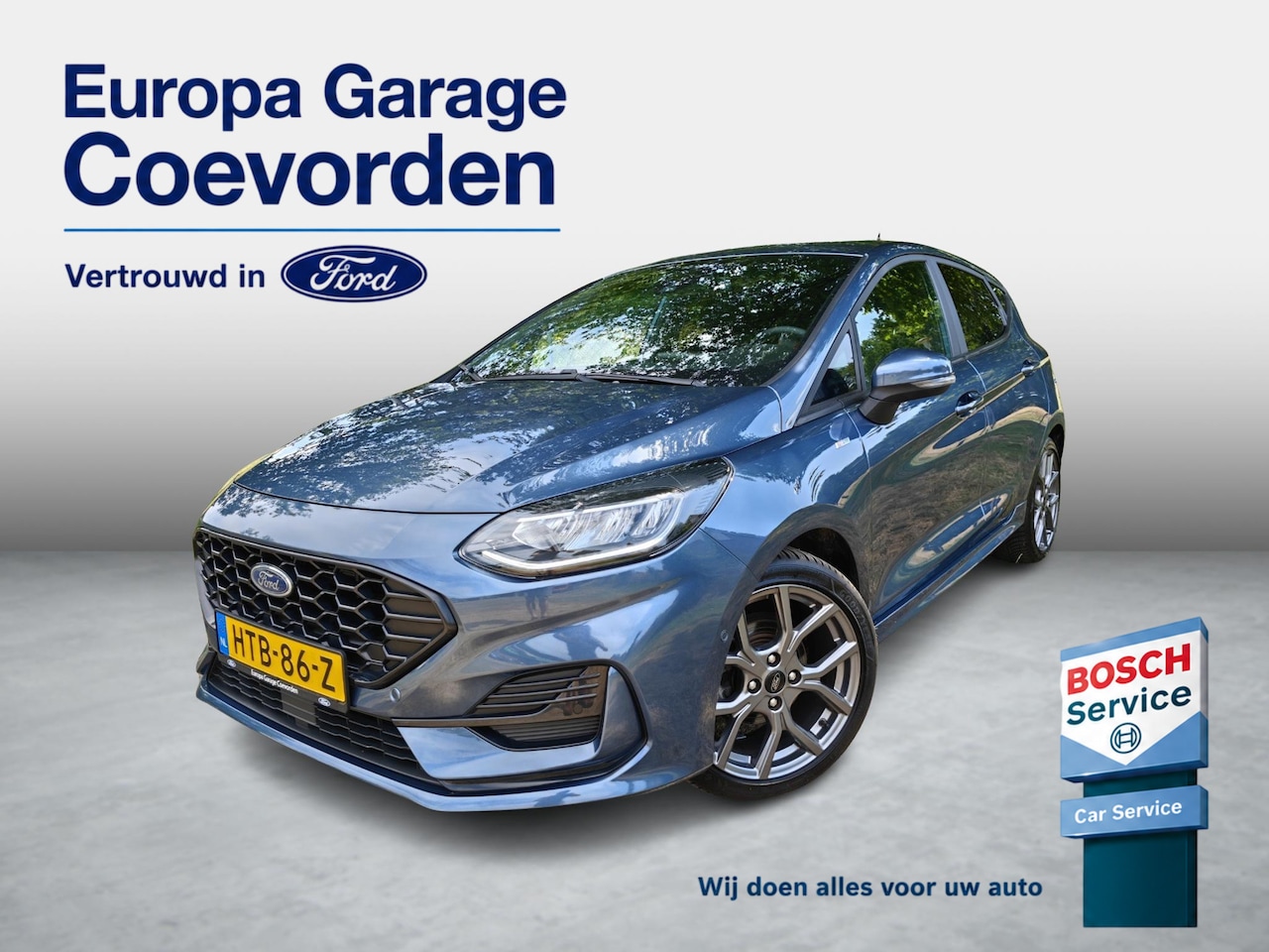 Ford Fiesta - 1.0 EB 100PK ST-Line | ADAP. CRUISE | WINTERPACK | CAMERA | CARPLAY/ANDROID NAVI | - AutoWereld.nl