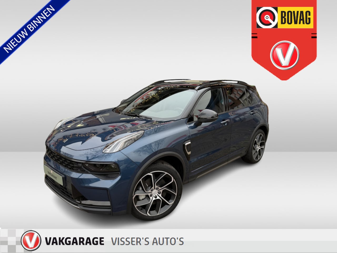 Lynk & Co 01 - 1.5 Full Black edition | origineel NL | 360 graden camera | witte hemelbekleding | Apple C - AutoWereld.nl