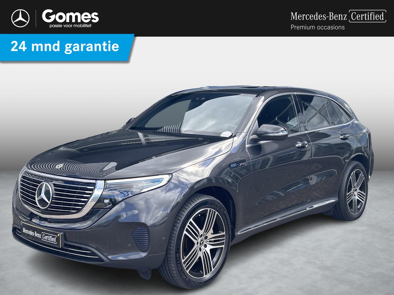 Mercedes-Benz EQC - 400 4MATIC Luxury Line 80 kWh | Panoramadak | Trekhaak | Apple Carplay & Android Auto - AutoWereld.nl