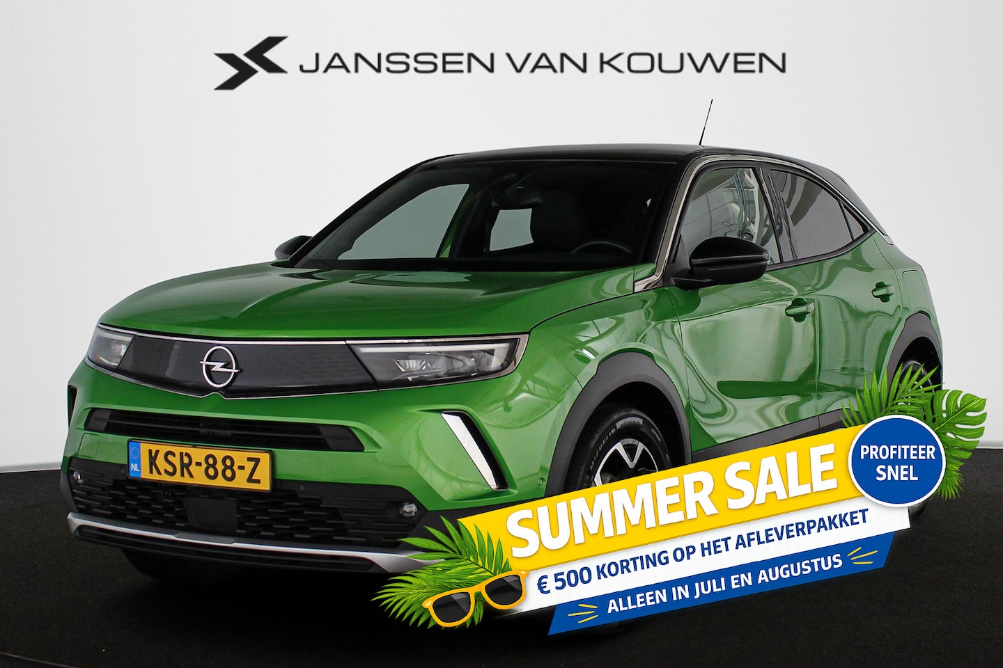 Opel Mokka - 1.2 Turbo Ultimate Automaat Leder Massage Stuur-Stoelverwarming Keyless - AutoWereld.nl