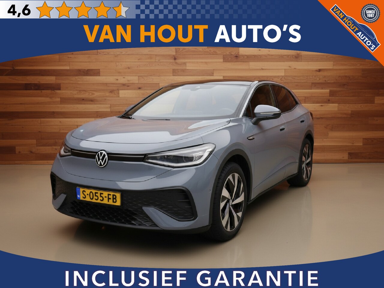 Volkswagen ID.5 - Pro 77 kWh | SOH 96,6 % | PANORAMA DAK | ALCANTARA - AutoWereld.nl