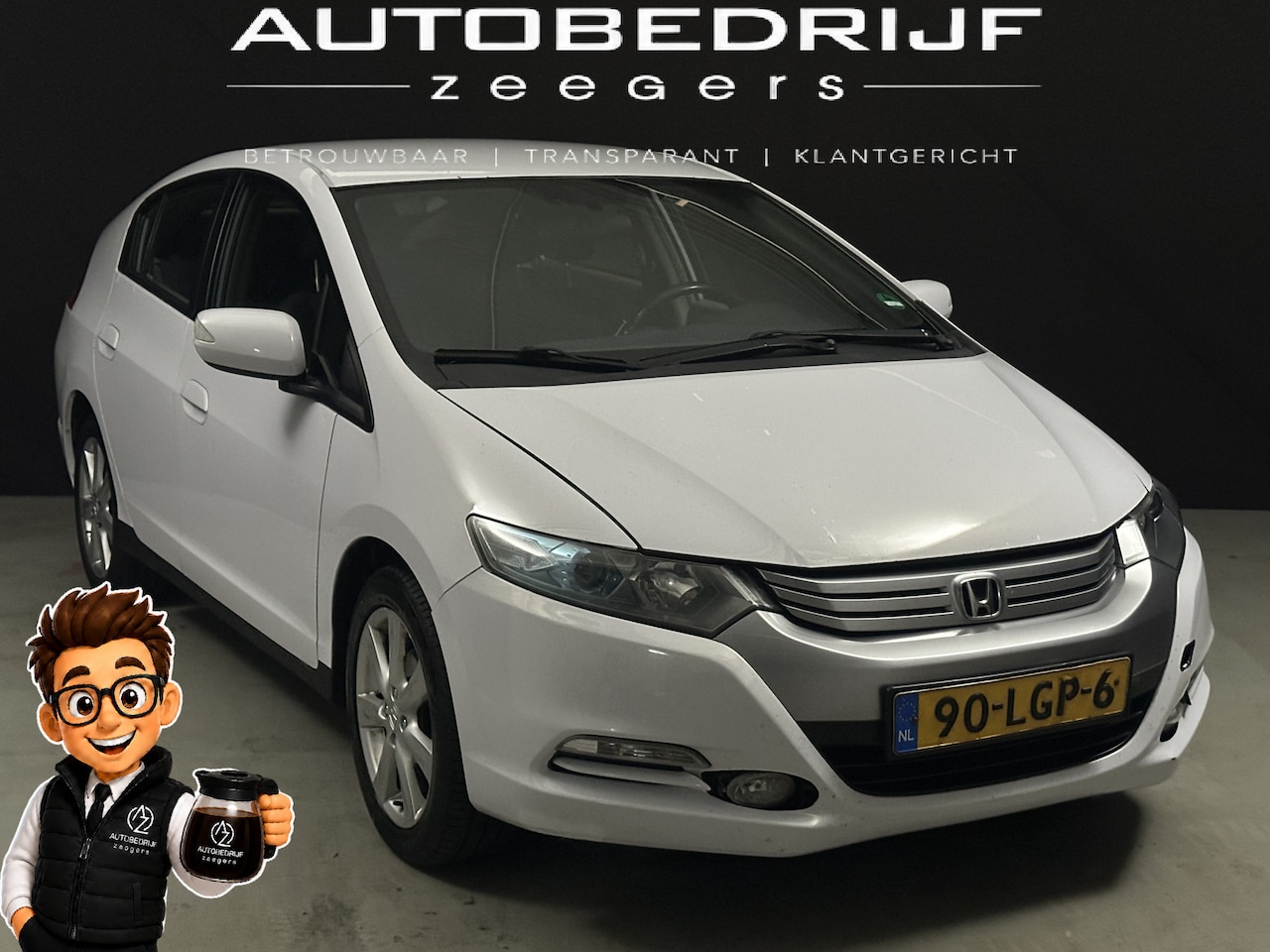 Honda Insight - 1.3 Elegance *AC*Heatseat*Hybride*Automaat* - AutoWereld.nl