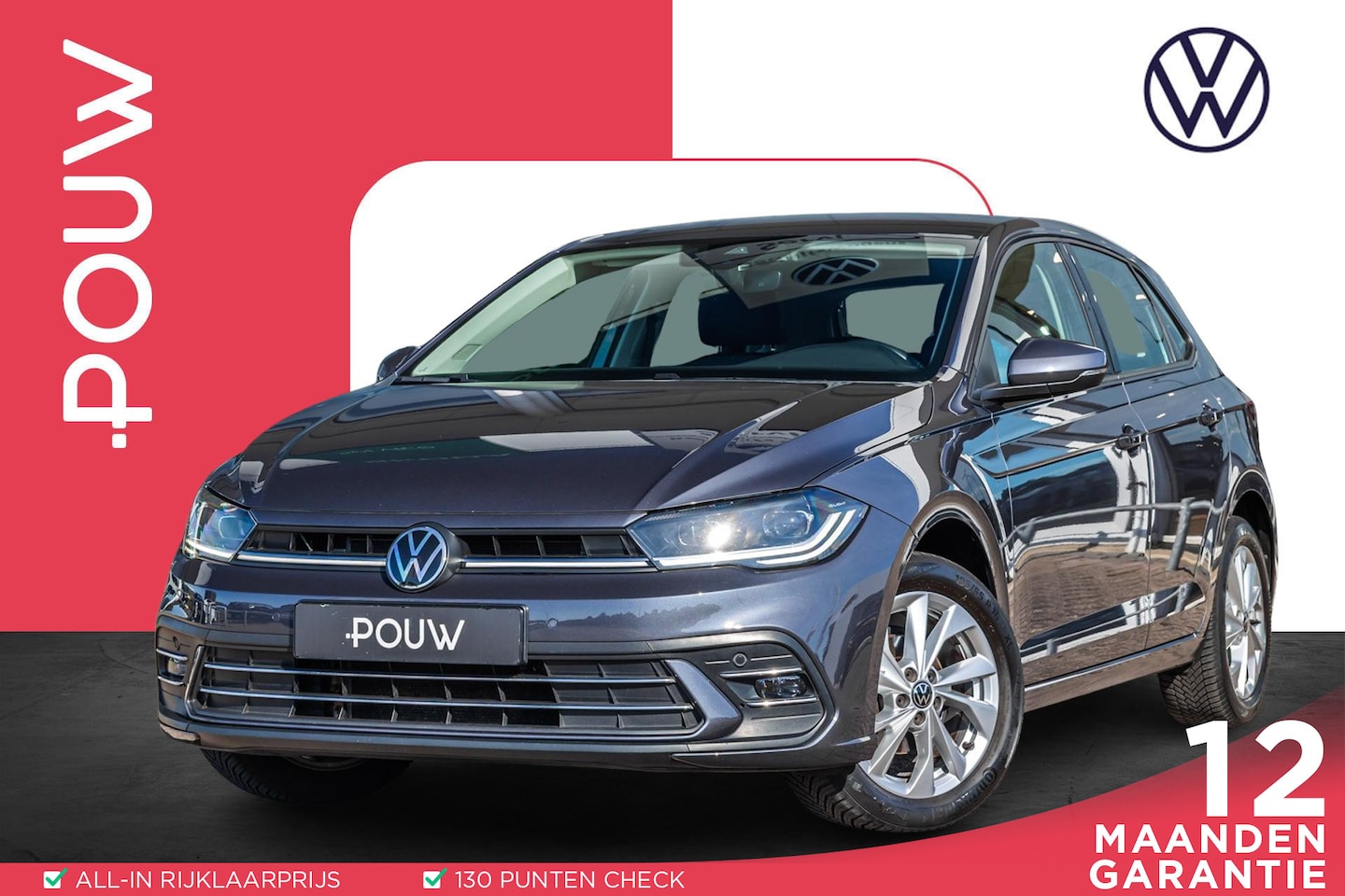 Volkswagen Polo - 1.0 TSI 95pk Style | Navigatie | PDC | Climate Control | Carplay - AutoWereld.nl