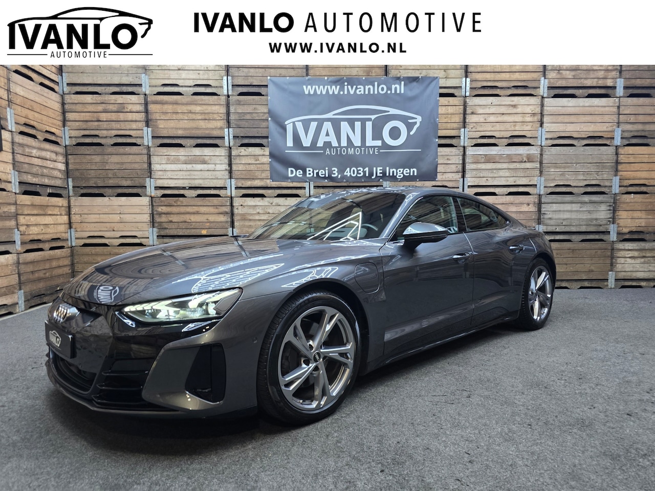 Audi e-tron GT - GT 93 kWh HUD Matrix LED Navi Panorama B&O 93.4 KWH 20"LM - AutoWereld.nl