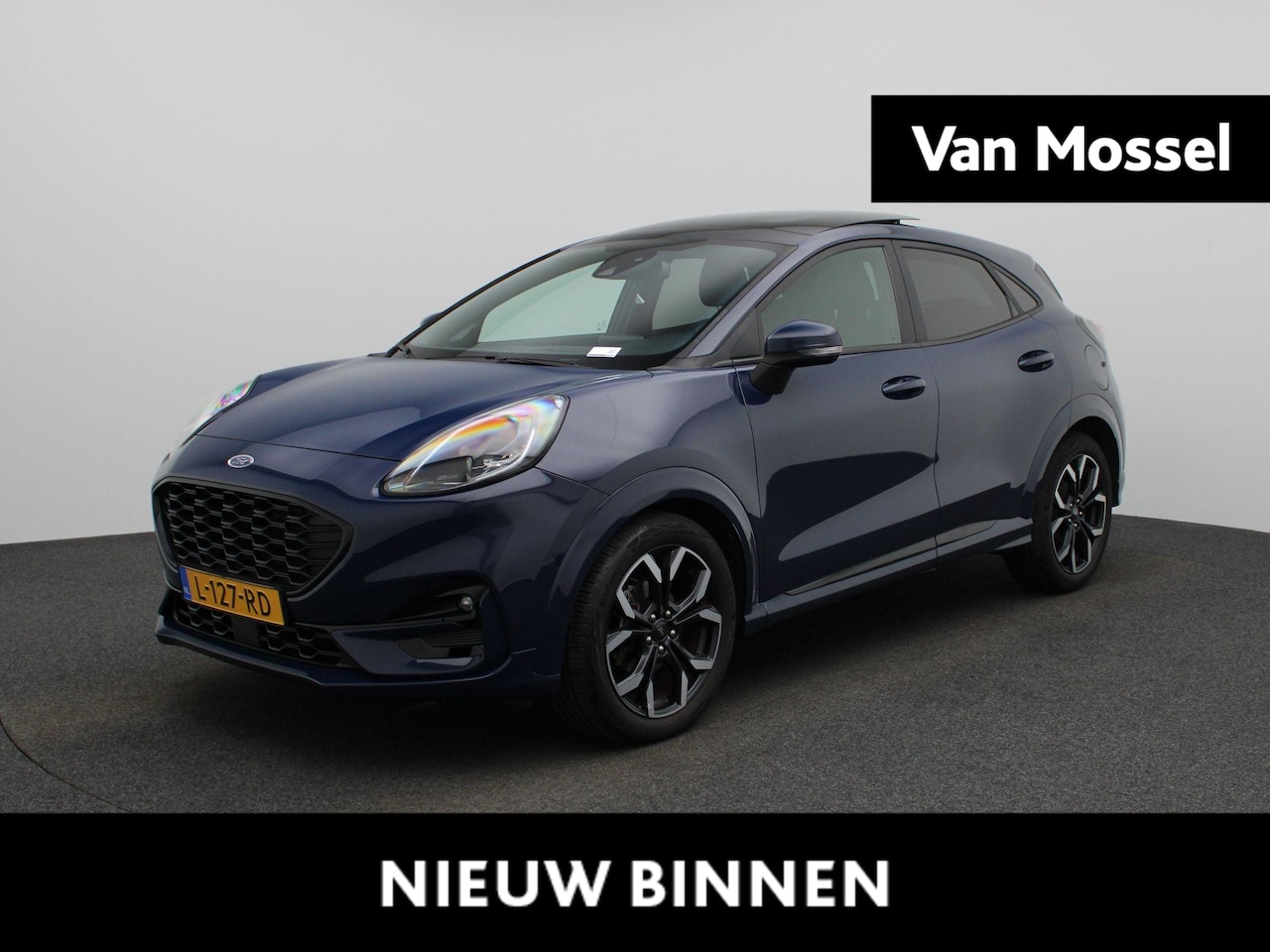 Ford Puma - 1.0 EcoBoost Hybrid ST-Line X Aut. | Panoramadak | Navigatie | Apple Carplay | DAB | Cruis - AutoWereld.nl