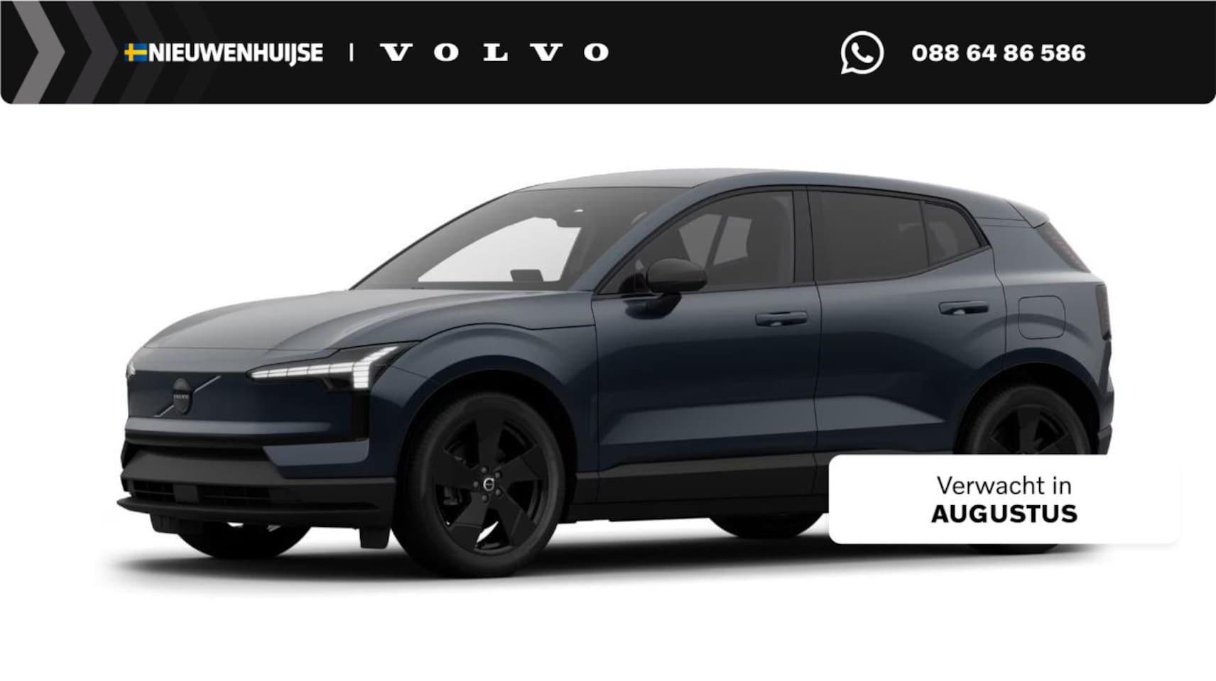 Volvo EX30 - P5 Long Range Plus Black Edition Europa 69 kWh | Harman/Kardon | Black Interieur | Power S - AutoWereld.nl