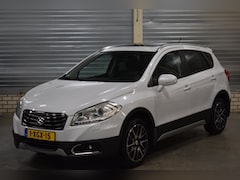 Suzuki SX4 S-Cross - 1.6 High Executive AllGrip 4X4 Parelmoer Wit + Leder|Navigatie|Bluetooth|Parkeesensoren|Pa