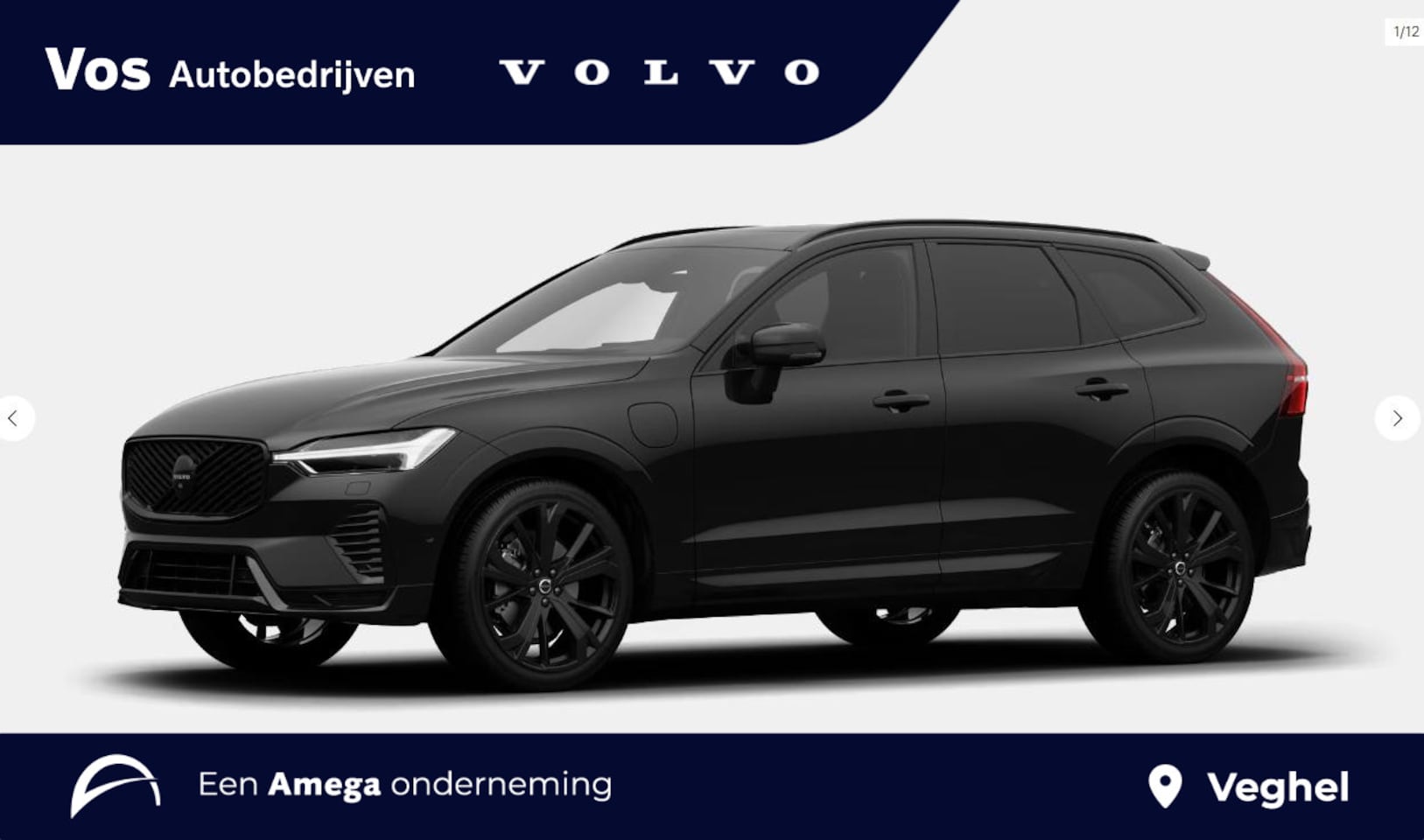 Volvo XC60 - 2.0 T8 Plug-in hybrid AWD Ultra Black Edition Getint glas | Alarm | Eletrische trekhaak 13 - AutoWereld.nl