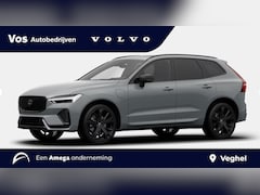 Volvo XC60 - 2.0 T6 Plug-in hybrid AWD Ultra Black Edition Getint Glas | Alarm| Elektrisch bedienbare t