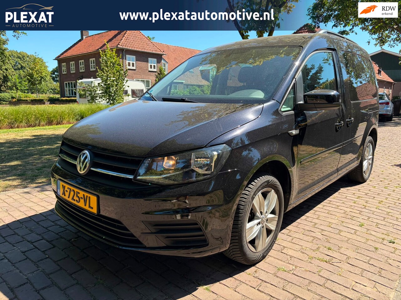 Volkswagen Caddy - 1.4 TSI Highline | 5-Persoons | 2x Schuifdeur | Trekhaak | Navigatie | Airco | Cruise Cont - AutoWereld.nl