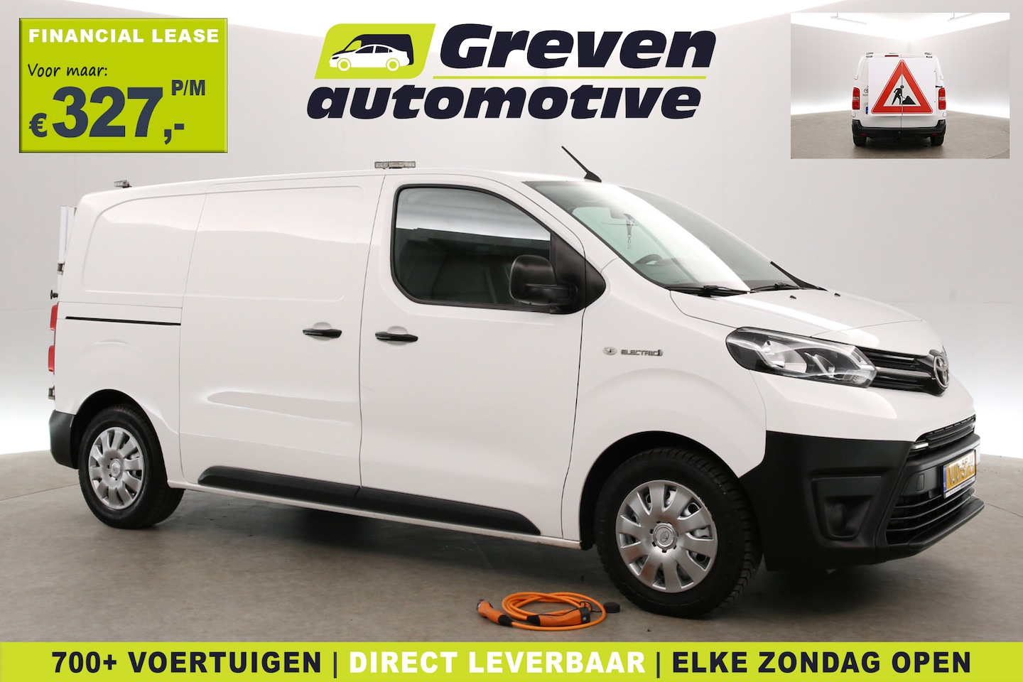 Peugeot e-Expert - Toyota ProAce 75 kWh Extra Range Navigator L2H1 | Snelladen | SOH 92% | Werkverkeer bord | - AutoWereld.nl