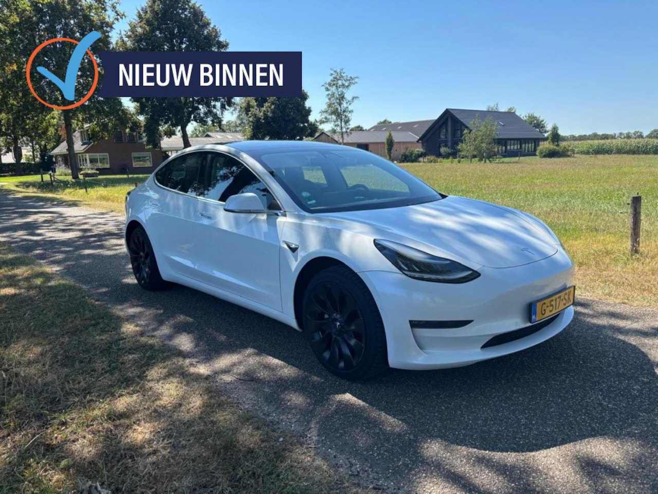Tesla Model 3 - Long Range AWD 75kWh | Leder | Camera | Navi | Stoelverwarming | - AutoWereld.nl