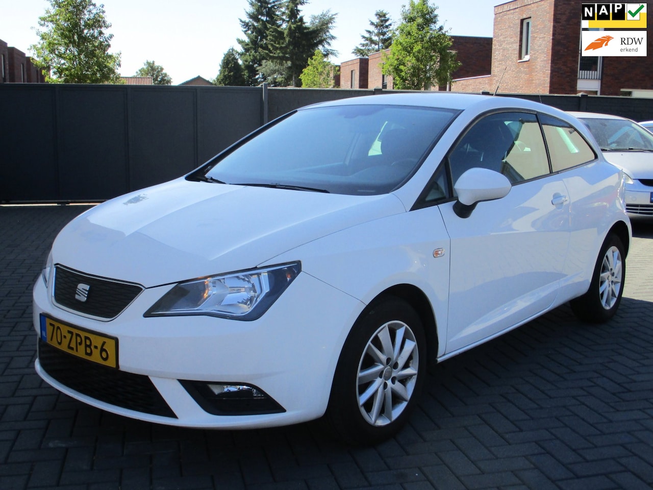 SEAT Ibiza SC - 1.2 TDI Style Ecomotive Airco Clima PDC !! - AutoWereld.nl