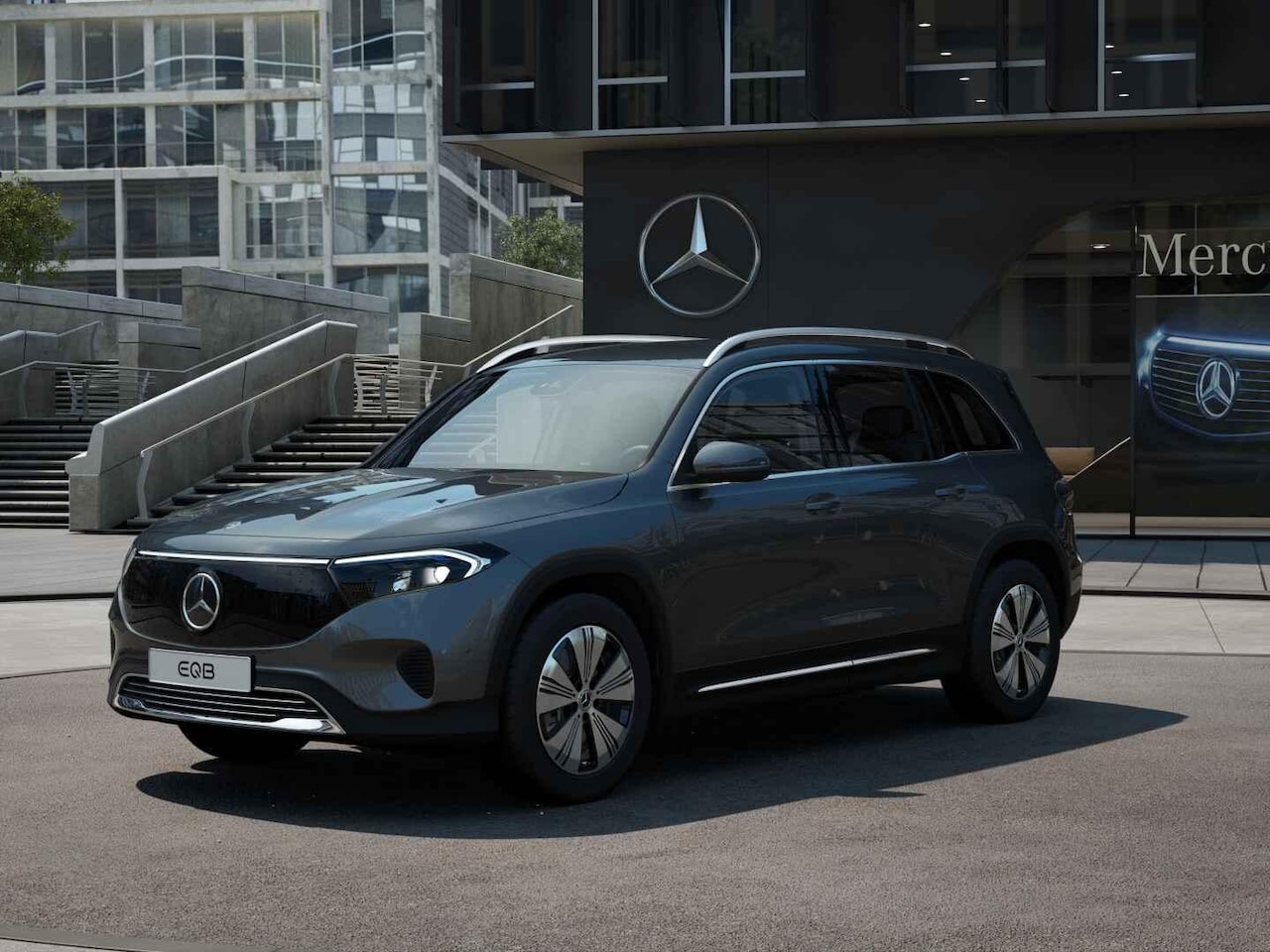 Mercedes-Benz EQB - 250+ Business Solution 71 kWh Voorraadactie Voordeel € 6.000,- !! - AutoWereld.nl